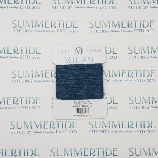 Tilli Tomas Milan Card 2644 Wall Street - Summertide Stitchery - Planet Earth Fibers
