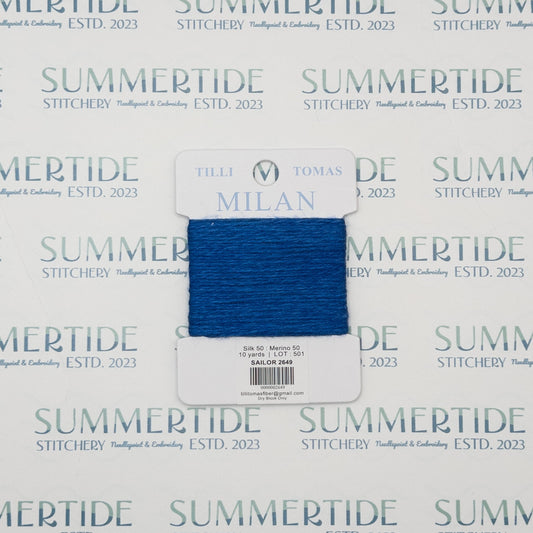 Tilli Tomas Milan Card 2649 Sailor - Summertide Stitchery - Planet Earth Fibers