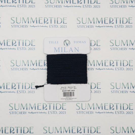Tilli Tomas Milan Card 2653 Maritime - Summertide Stitchery - Planet Earth Fibers