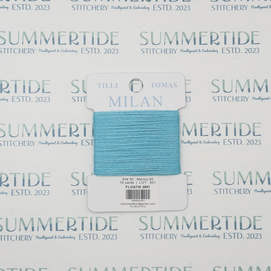 Tilli Tomas Milan Card 2691 Floatie - Summertide Stitchery - Planet Earth Fibers
