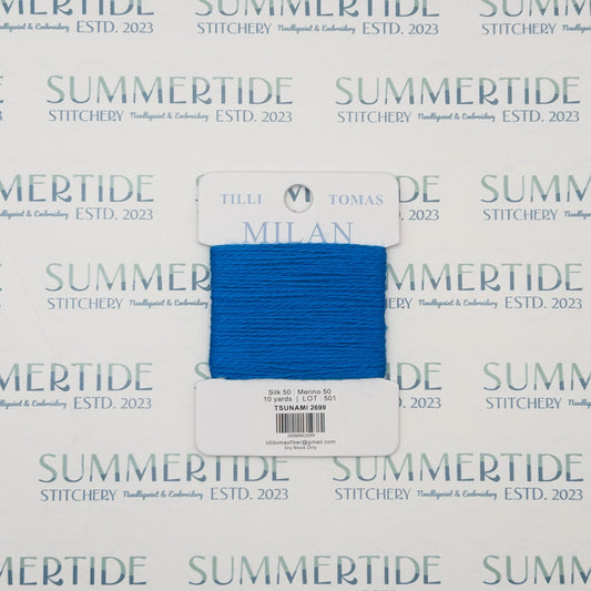Tilli Tomas Milan Card 2699 Tsunami - Summertide Stitchery - Planet Earth Fibers
