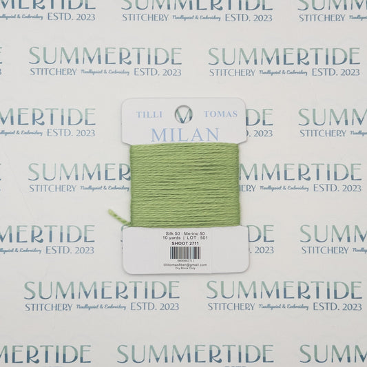Tilli Tomas Milan Card 2711 Shoot - Summertide Stitchery - Planet Earth Fibers