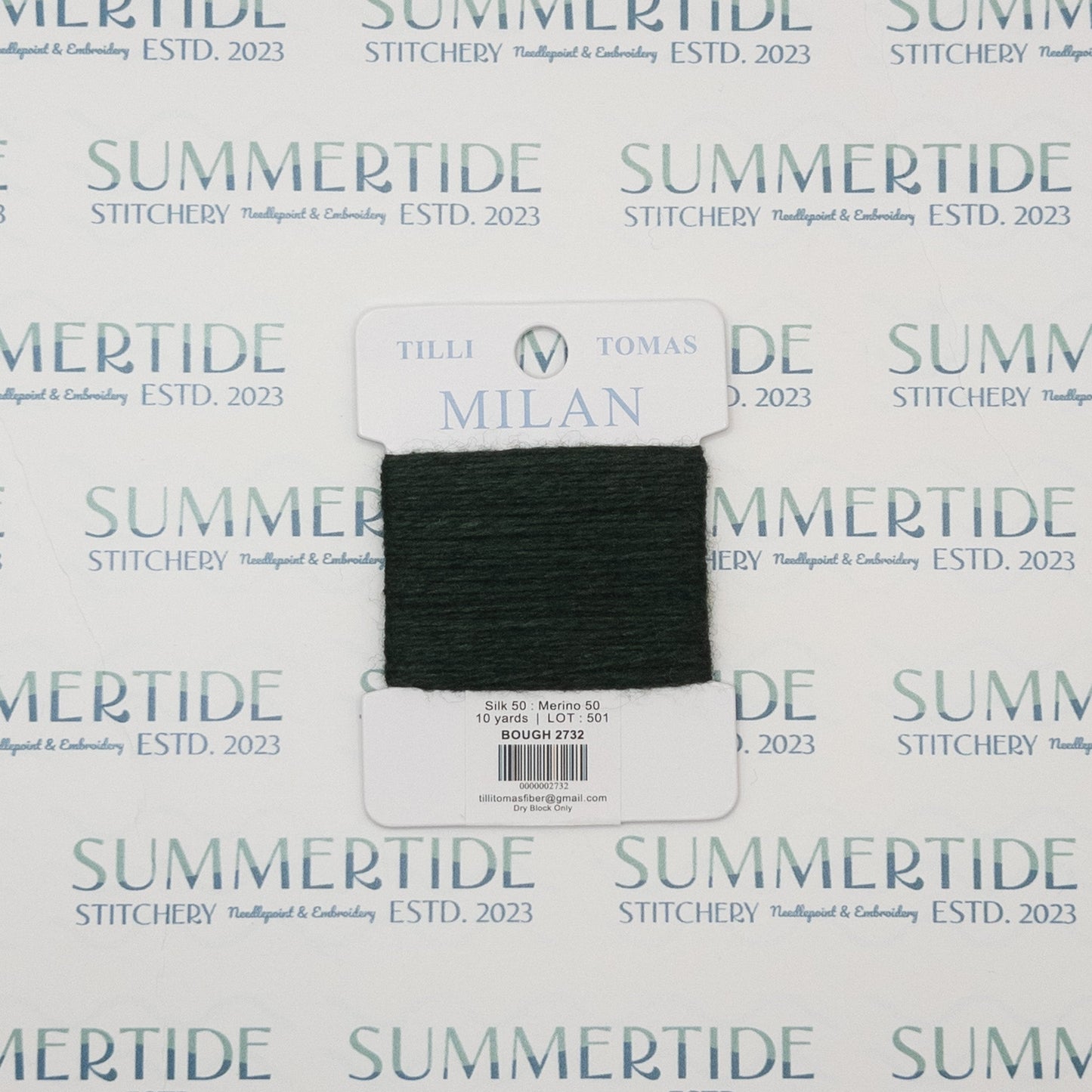 Tilli Tomas Milan Card 2732 Bough - Summertide Stitchery - Planet Earth Fibers