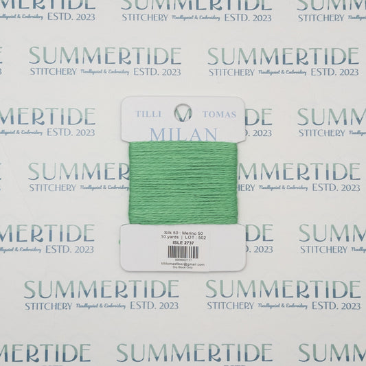 Tilli Tomas Milan Card 2737 Isle - Summertide Stitchery - Planet Earth Fibers