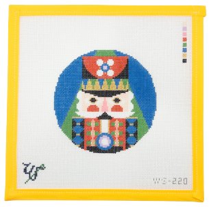 Toy Solider Needlepoint Canvas - Summertide Stitchery - Wipstitch Needleworks