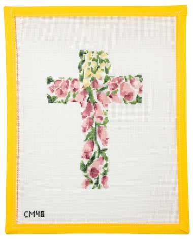 Tulip Cross - Summertide Stitchery - Camilla Moss