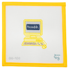 Tumblr Needlepoint Canvas - Summertide Stitchery - Olivia Grace