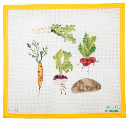 Vegetable Sampler - Summertide Stitchery - Sara Fitz