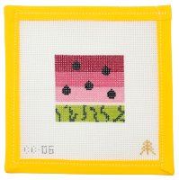 Watermelon Print - Summertide Stitchery - Evergreen Needlepoint