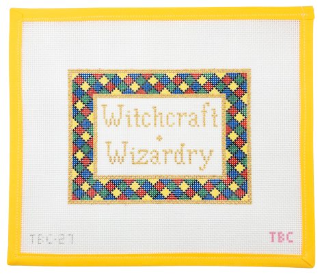 Witchcraft and Wizardry Needlepoint - Summertide Stitchery - Mopsey Designs