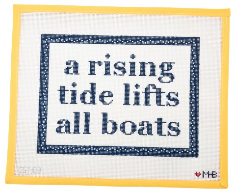 A Rising Tide Needlepoint - Summertide Stitchery - LoveMHB Studio