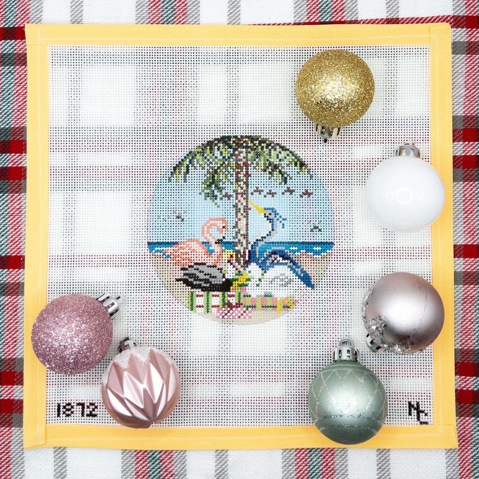 Bird Beach Christmas - Summertide Stitchery - Needle Crossings