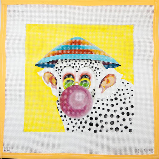 Bubble Gum Monkey - Summertide Stitchery - Colors of Praise