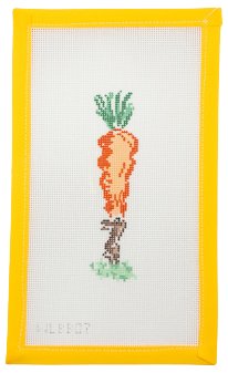 Bunny With Carrot - Summertide Stitchery