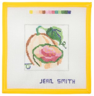Cantaloupe Coaster - Summertide Stitchery - Jean Smith
