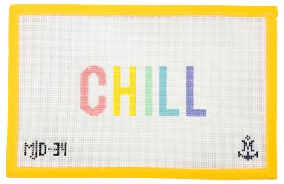 Chill Pill Needlepoint - Summertide Stitchery - Morgan Julia