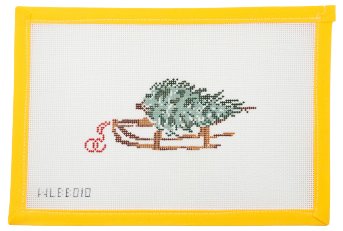 Christmas Tree Sled - Summertide Stitchery - With Love by Bug