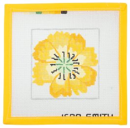 Dazzle Flower Coaster - Summertide Stitchery - Jean Smith