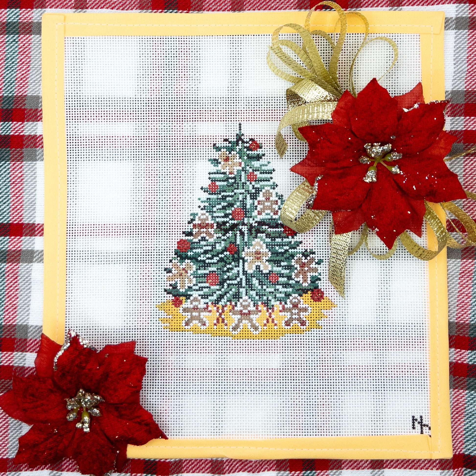 Gingerbread Christmas Tree - Summertide Stitchery - Needle Crossings