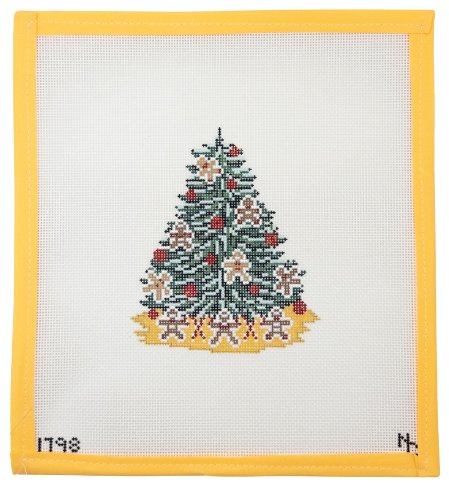 Gingerbread Christmas Tree - Summertide Stitchery - Needle Crossings