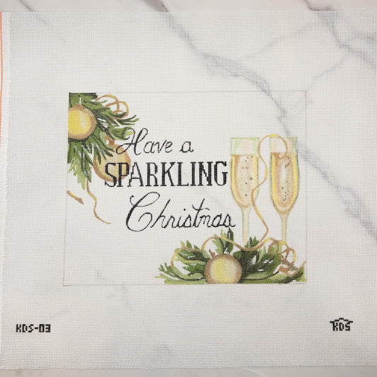 Have a Sparkling Christmas - Summertide Stitchery - Kirkland Design Studio