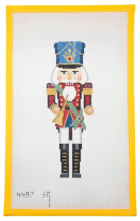 Horn Player Nutcracker - Summertide Stitchery - Susan Roberts