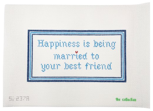 Married To Your Best Friend - Summertide Stitchery - The Collection Designs