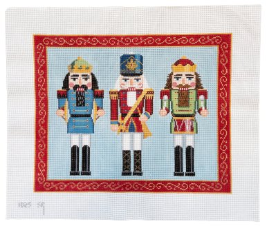 Nutcracker Trio - Summertide Stitchery - Susan Roberts