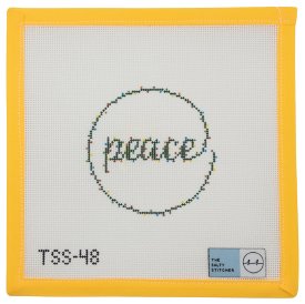 Peace Christmas Lights - Summertide Stitchery - The Salty Stitcher