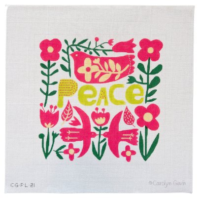 Peace Doves - Summertide Stitchery - Carolyn Gavin