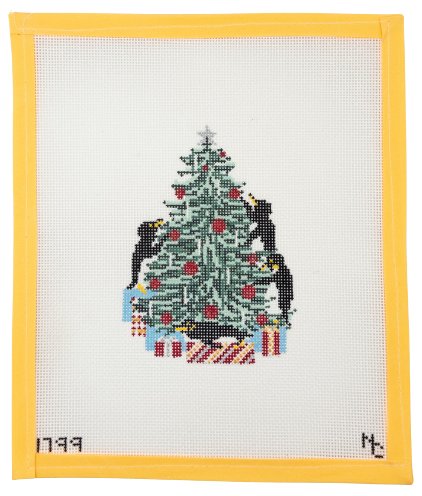 Penguin Christmas Tree - Summertide Stitchery - Needle Crossings