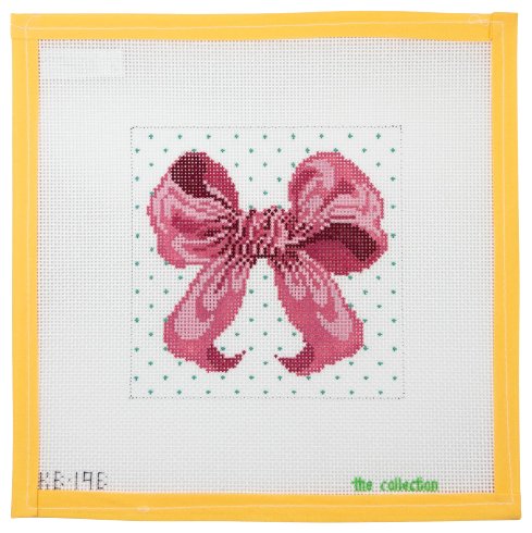 Pink Bow - Summertide Stitchery - The Collection Designs