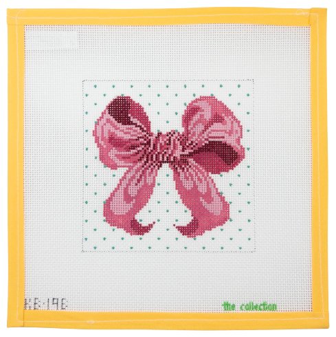 Pink Bow - Summertide Stitchery - The Collection Designs