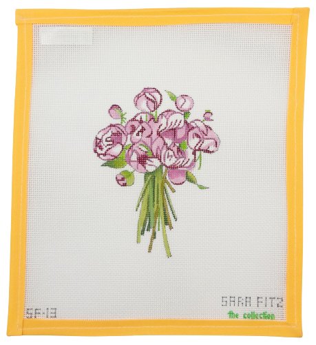 Pink Peonies - Summertide Stitchery - Sara Fitz