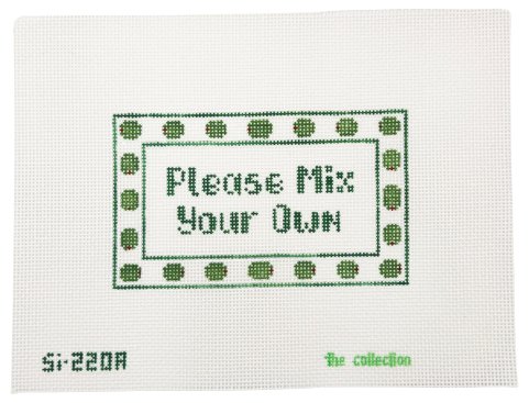 Please Mix Your Own - Summertide Stitchery - The Collection Designs