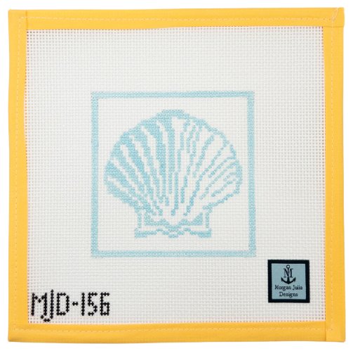 Shimmering Scallop Shell - Summertide Stitchery - Morgan Julia