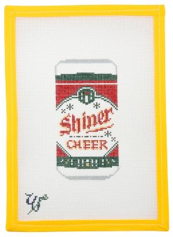 Shiner Cheer Can - Summertide Stitchery - Wipstitch Needleworks