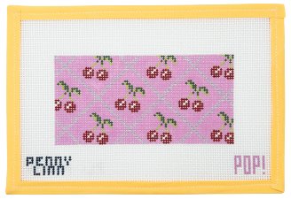 Small Cherry Trellis - Summertide Stitchery - POP! NeedleArt