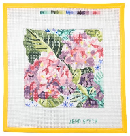 Small Hydrangea & Blossoms - Summertide Stitchery - Jean Smith