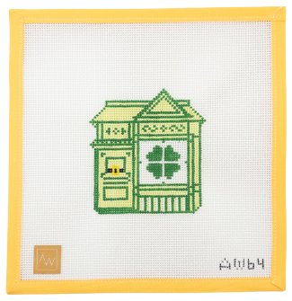 St. Patrick's Day Painted Lady - Summertide Stitchery - Audrey Wu