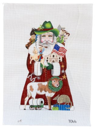 Texas Santa - Summertide Stitchery - Amanda Lawford