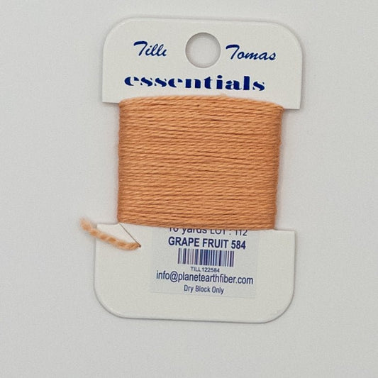 Tilli Thomas Essentials 584 Grape Fruit - Summertide Stitchery - Planet Earth Fibers