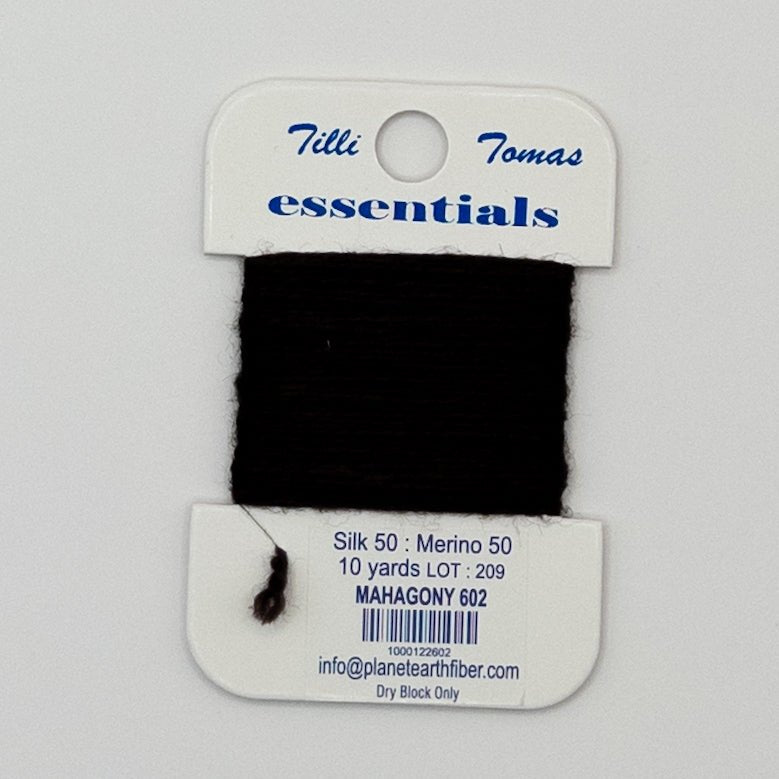 Tilli Thomas Essentials 602 Mahagony | Needlepoint Thread – Summertide ...