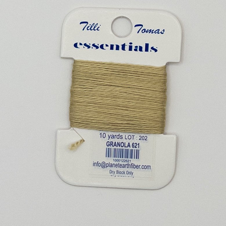 Tilli Thomas Essentials 621 Granola - Summertide Stitchery - Planet Earth Fibers