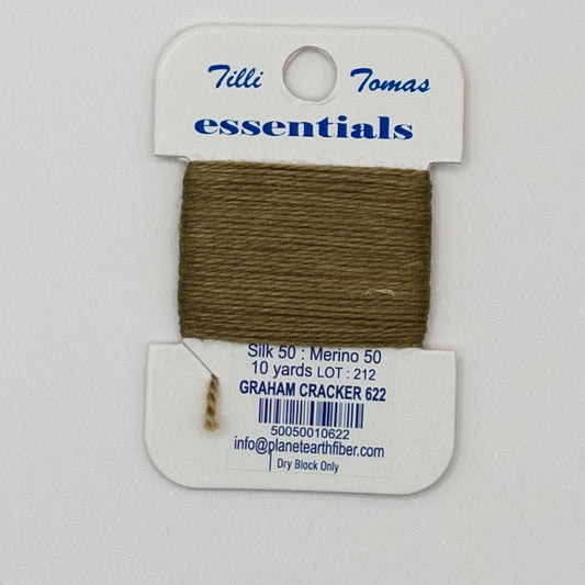 Tilli Thomas Essentials 622 Graham Cracker - Summertide Stitchery - Planet Earth Fibers