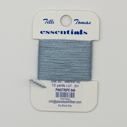 Tilli Thomas Essentials 640 Pinstripe - Summertide Stitchery - Planet Earth Fibers