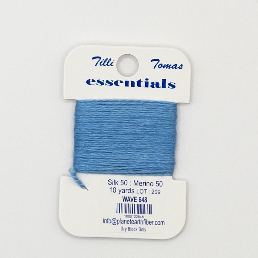 Tilli Thomas Essentials 648 Wave - Summertide Stitchery - Planet Earth Fibers