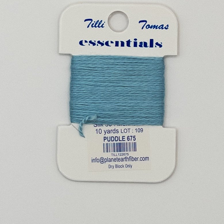 Tilli Thomas Essentials 675 Puddle - Summertide Stitchery - Planet Earth Fibers