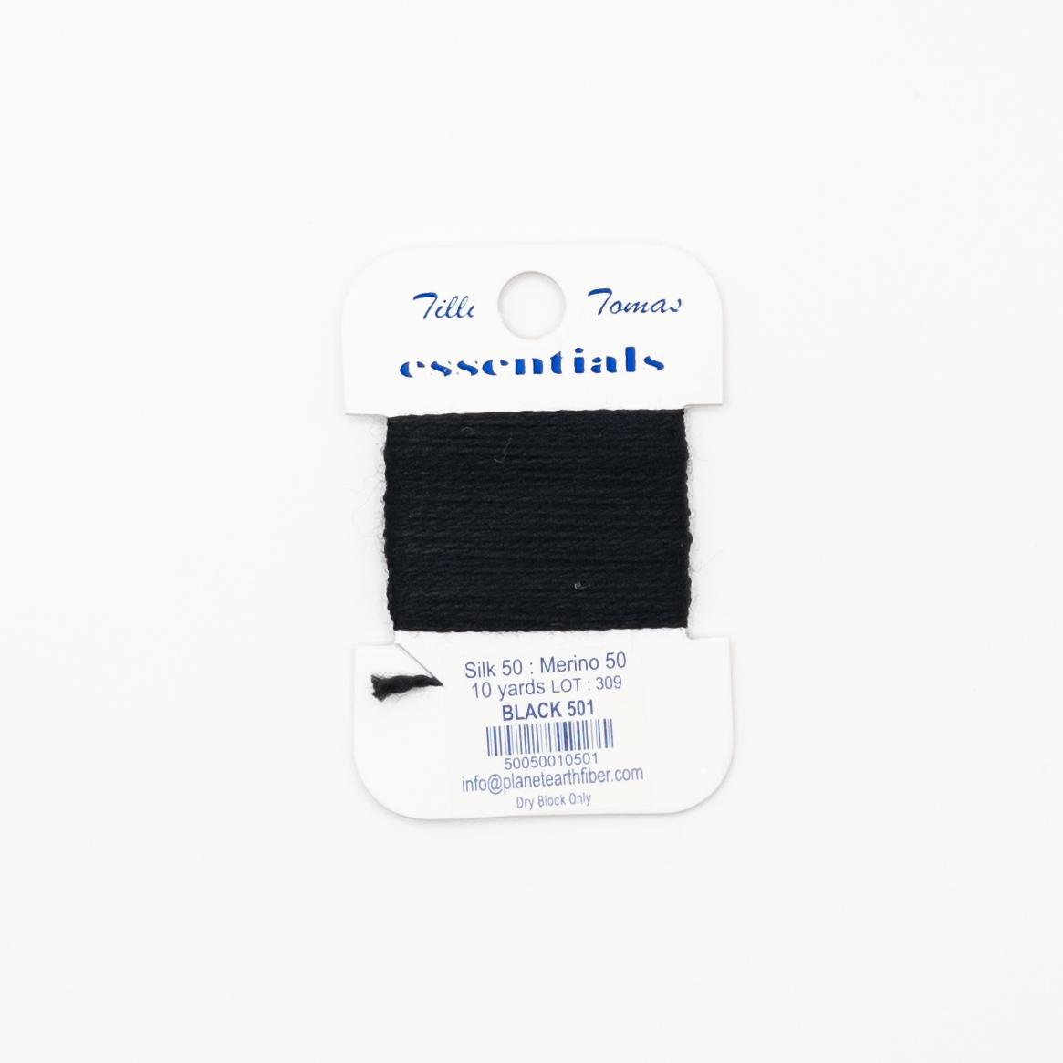 Tilli Thomas Essentials 501 Black - Summertide Stitchery