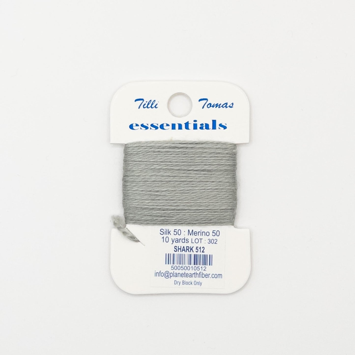 Tilli Tomas Essentials 512 Shark - Summertide Stitchery - Planet Earth Fibers